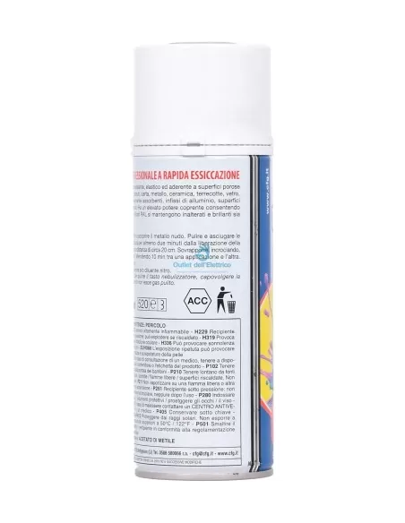 Cfg SP9005 Glänzend schwarzer Acryllack RAL 9005/400